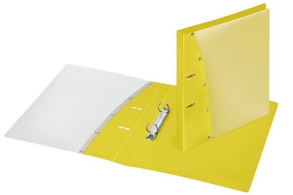 VELOFLEX Diamond Präsentationsringbücher 2-Ringe gelb 2,9 cm DIN A4, 1 St.
