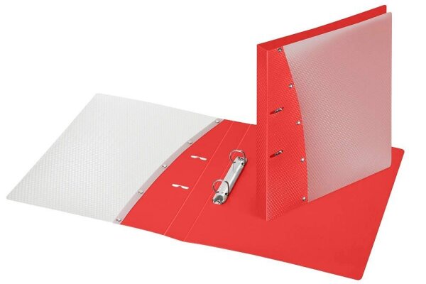 VELOFLEX Diamond Präsentationsringbücher 2-Ringe rot 2,9 cm DIN A4, 1 St.
