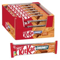KitKat Chunky Peanut Butter Schokoriegel 24x 42,0 g  (...