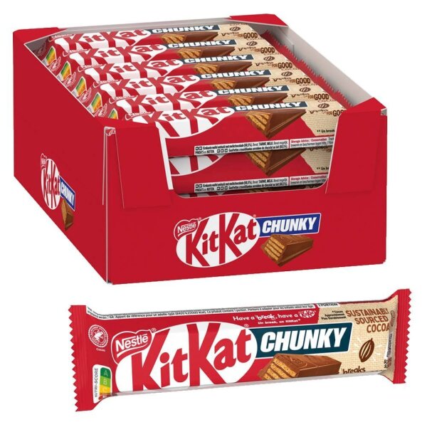 KitKat Chunky Schokoriegel 24x 40,0 g  ( 12565429 )