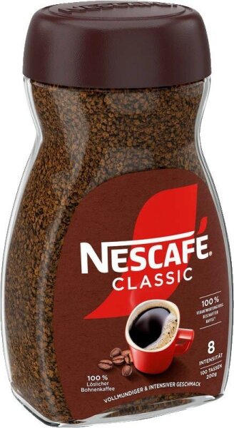 NESCAFÉ Classic Instantkaffee, kräftig, 200 g