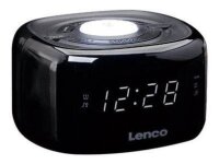Lenco CR-12 Radiowecker schwarz
