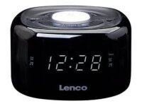 Lenco CR-12 Radiowecker schwarz