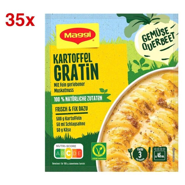 Maggi® Kartoffel-Gratin-Sauce 35x 3 Portionen, 35 St.
