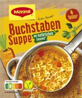 Maggi® Buchstaben Suppe 16x 4 Portionen, 16 St.