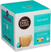 NESCAFÉ DOLCE GUSTO® Flat White Velvety & Smooth Kaffeekapseln, mild, 16 St.