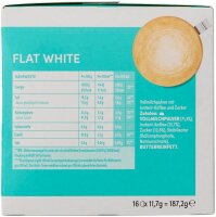 NESCAFÉ DOLCE GUSTO® Flat White Velvety & Smooth Kaffeekapseln, mild, 16 St.