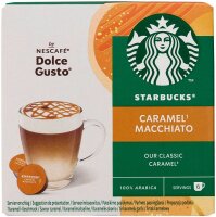 NESCAFÉ DOLCE GUSTO® STARBUCKS® Caramel Macchiato Our Classic Kaffeekapseln, mild, 6 St.