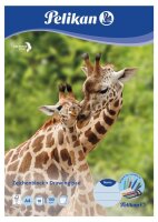 Pelikan Zeichenblock Zoo DIN A4 100 g/qm, 10 Blatt, 1 Block