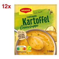 Maggi® traditionelle Kartoffel Cremesuppe 12x 3...