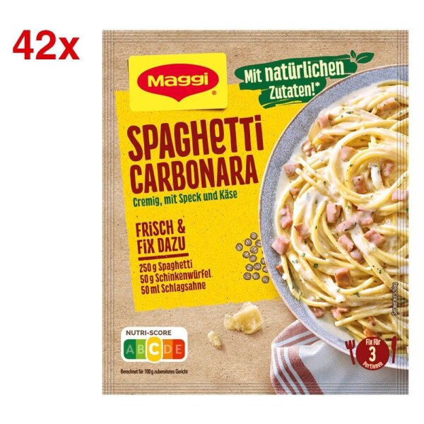 Maggi® Spaghetti Carbonara 42x 3 Portionen, 42 St.