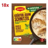 Maggi® Kräuter-Rahm-Schnitzel-Sauce 18x 3...