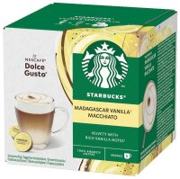 NESCAFÉ DOLCE GUSTO® STARBUCKS® Macciato Madagascar Vanilla Kaffeekapseln, mild, 6 St.