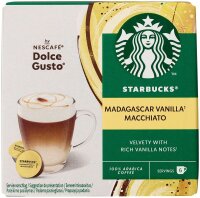 NESCAFÉ DOLCE GUSTO® STARBUCKS® Macciato Madagascar Vanilla Kaffeekapseln, mild, 6 St.