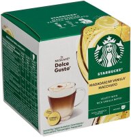 NESCAFÉ DOLCE GUSTO® STARBUCKS® Macciato Madagascar Vanilla Kaffeekapseln, mild, 6 St.