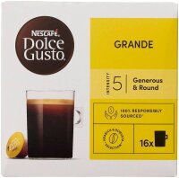 NESCAFÉ DOLCE GUSTO® Grande Generous & Round Kaffeekapseln, mild, 16 St.