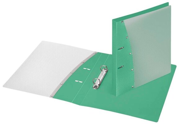 VELOFLEX Diamond Präsentationsringbücher 2-Ringe türkis 2,9 cm DIN A4, 1 St.