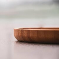 pandoo Mehrweg-Menüteller natur Ø 20,0 cm, 4 St.