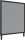 Quadrifoglio Trennwand, grau 80,0 x 109,0 cm, 1 St.