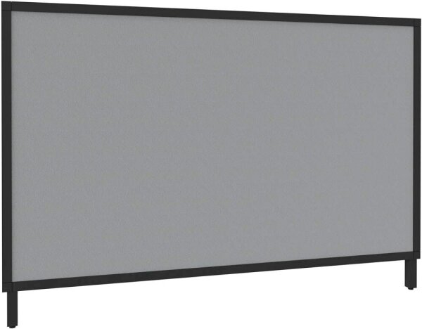 Quadrifoglio Trennwand, grau 160,0 x 109,0 cm, 1 St.
