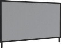 Quadrifoglio Trennwand, grau 160,0 x 109,0 cm, 1 St.