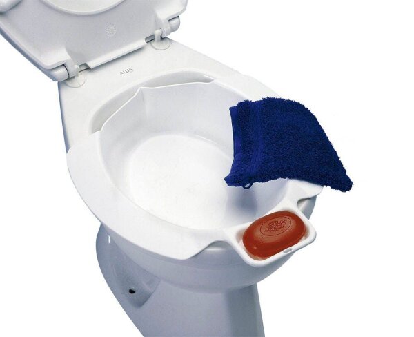 RUSSKA Sitzbad für Toilette weiß, 1 St.
