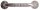 RUSSKA Haltegriff Dusche silber, 1 St.