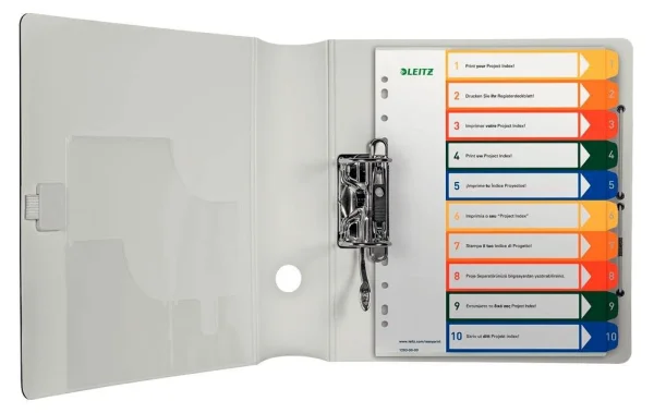 LEITZ Ordnerregister 1293 DIN A4 Vollformat,...