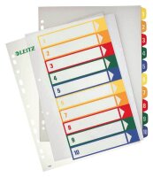 LEITZ Ordnerregister 1293 DIN A4 Vollformat,...