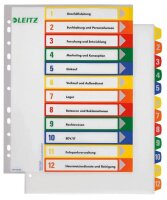 LEITZ Ordnerregister 1294 DIN A4 Vollformat,...