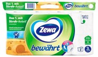 Zewa Toilettenpapier bewährt 3-lagig, 8 Rollen