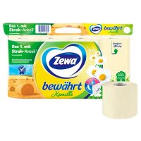 Zewa Toilettenpapier bewährt Kamille & Aloe Vera...