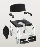 RUSSKA Dusch- & Toilettenstuhl 17502500 schwarz,...