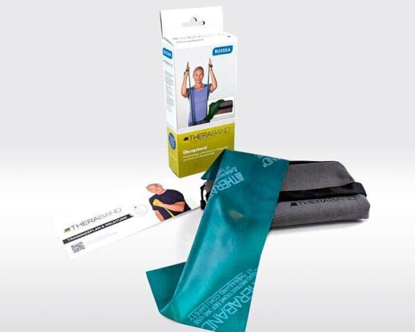 RUSSKA TheraBand Travel Fitnessband grün