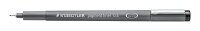STAEDTLER pigment liner 308 Fineliner schwarz 0,4 mm, 1 St.