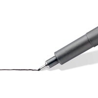 STAEDTLER pigment liner 308 Fineliner schwarz 0,4 mm, 1 St.