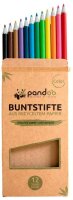 pandoo Buntstifte farbsortiert, 12 St.