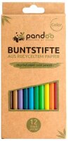 pandoo Buntstifte farbsortiert, 12 St.