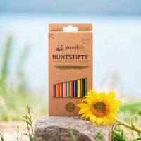 pandoo Buntstifte farbsortiert, 12 St.
