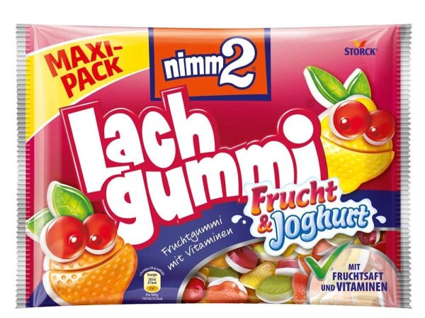 nimm2® Lachgummi Frucht & Joghurt Fruchtgummi 376,0 g, 1 St.