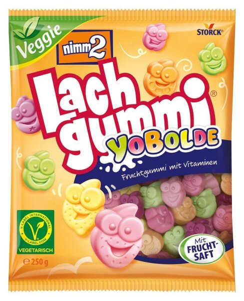 nimm2® Lachgummi Yobolde Fruchtgummi 250,0 g, 1 St.