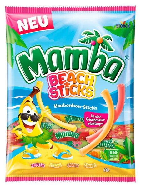 Mamba® BEACH STiCKS Kaubonbons 160,0 g, 1 St.