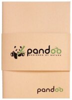 pandoo Notizhefte DIN A5 blanko, natur Softcover 40 Seiten, 5 St.