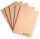 pandoo Notizhefte DIN A5 blanko, natur Softcover 40 Seiten, 5 St.
