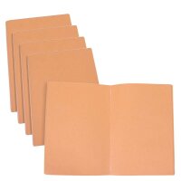 pandoo Notizhefte DIN A4 blanko, natur Softcover 40...