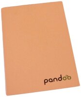 pandoo Notizhefte DIN A4 blanko, natur Softcover 40...