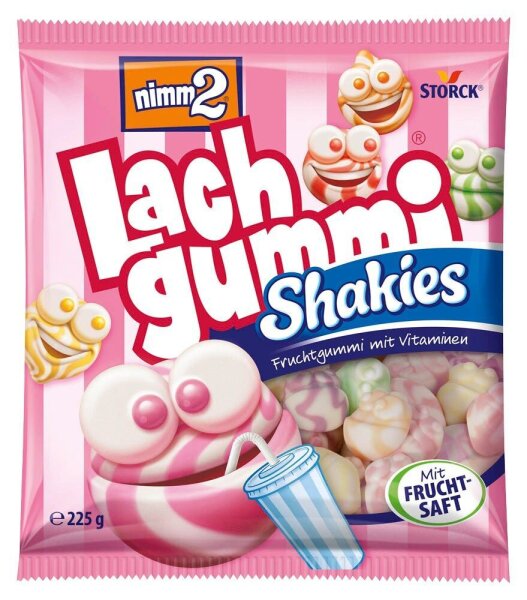 nimm2® Lachgummi Shakies Fruchtgummi 225,0 g, 1 St.