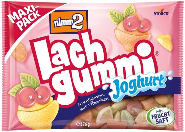 nimm2® Lachgummi Joghurt Fruchtgummi 376,0 g, 1 St.