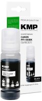 KMP  schwarz Tintenflasche kompatibel zu Canon PFI-550 BK
