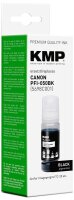 KMP  schwarz Tintenflasche kompatibel zu Canon PFI-550 BK